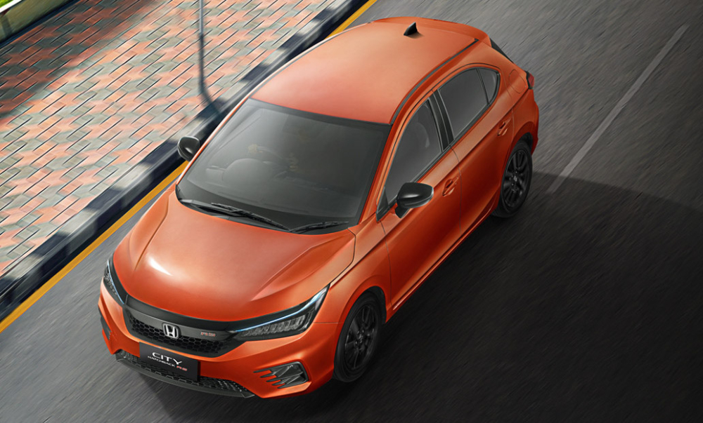 Honda City Hatchback 2021 m&agrave;u cam bắt mắt