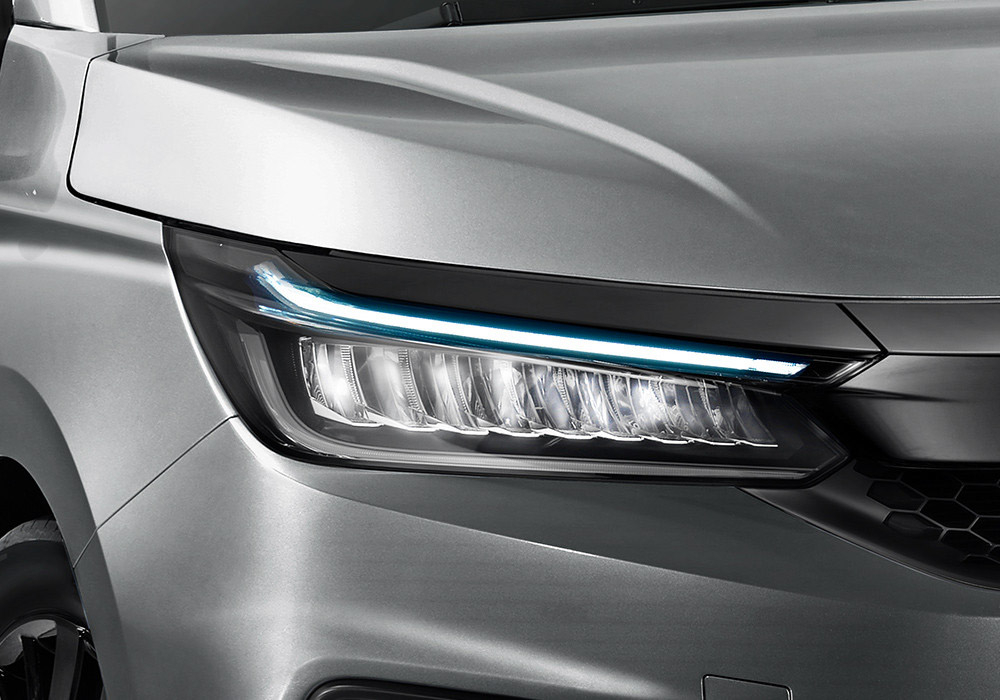 Đ&egrave;n pha LED của Honda City Hatchback 2021