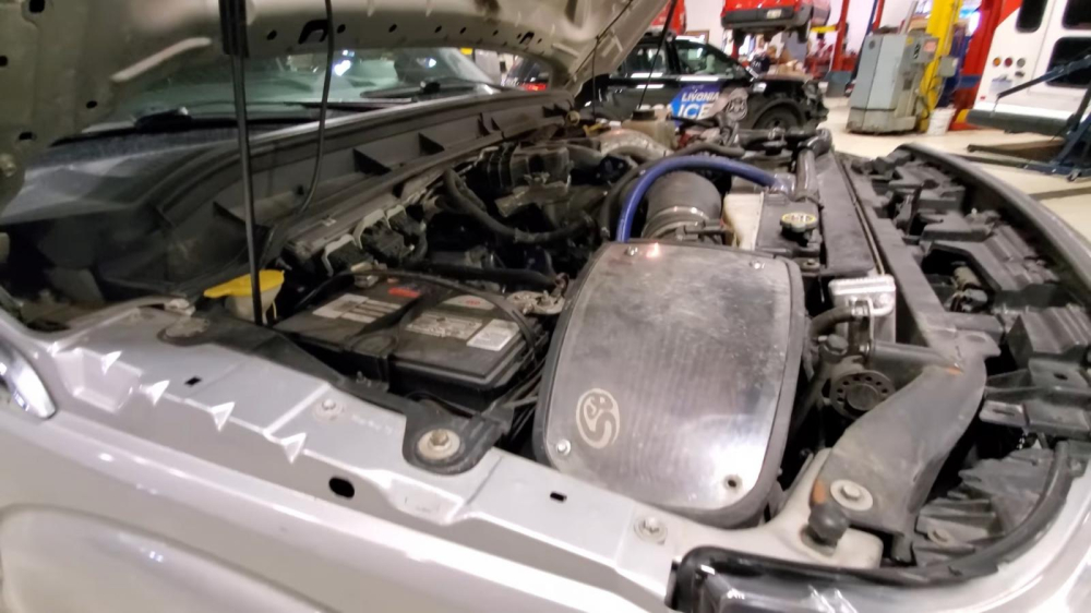 Động cơ V8, dung tích 6.7L của chiếc Ford F-350 Super Duty Động cơ V8, dung tích 6.7L của chiếc Ford F-350 Super Duty