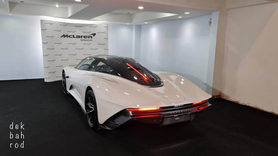 Diện mạo siêu xe McLaren Speedtail đầu tiên đến Thái Lan