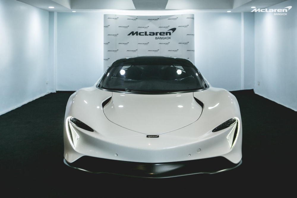 Diện mạo siêu xe McLaren Speedtail đầu tiên đến Thái Lan