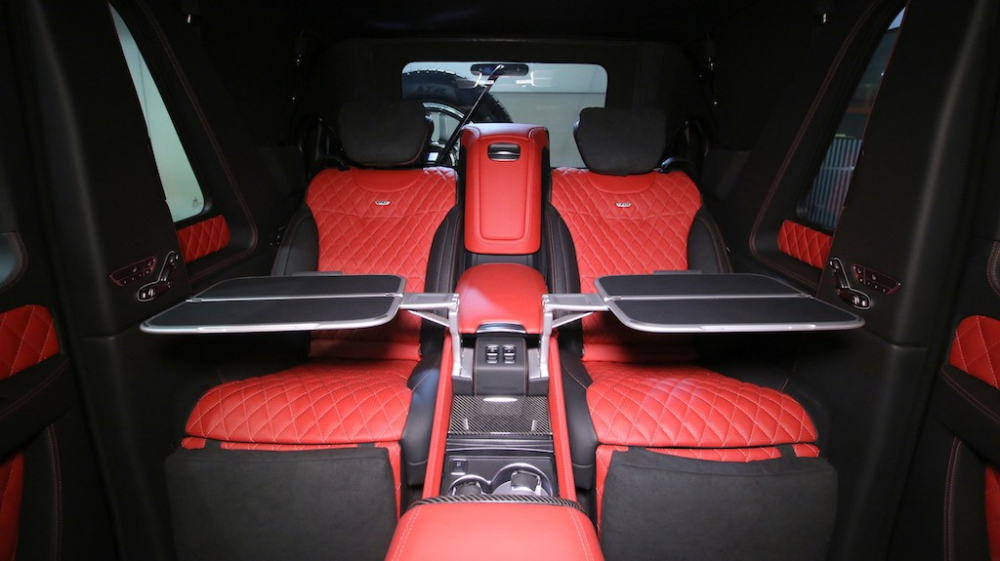 Nội thất siêu xa xỉ của Mercedes-Maybach G650 Landaulet Nội thất siêu xa xỉ của Mercedes-Maybach G650 Landaulet