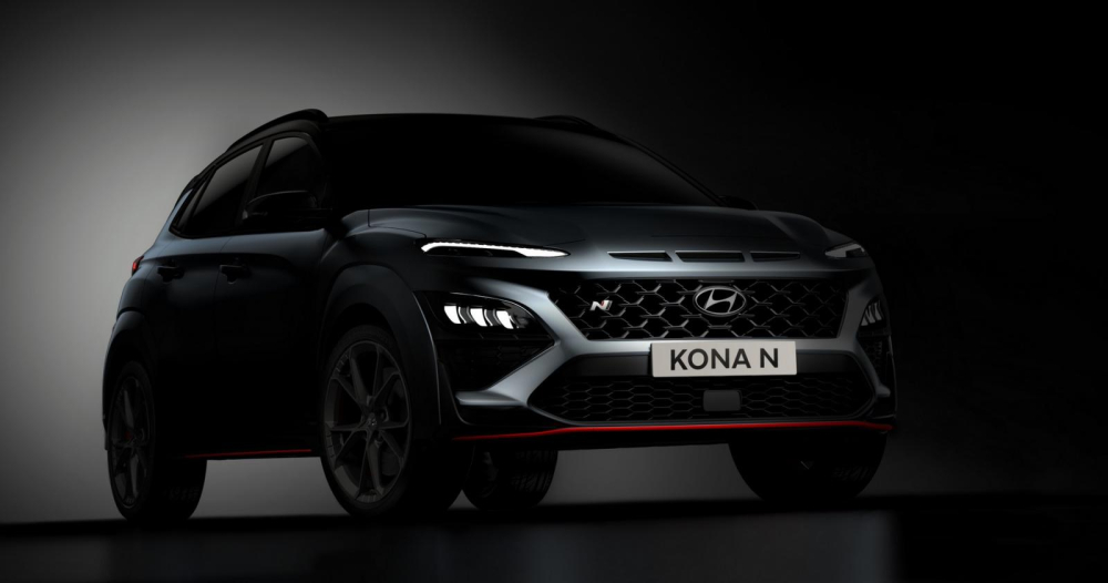 Hyundai Kona N 2021 được h&eacute; lộ những h&igrave;nh ảnh đầu ti&ecirc;n
