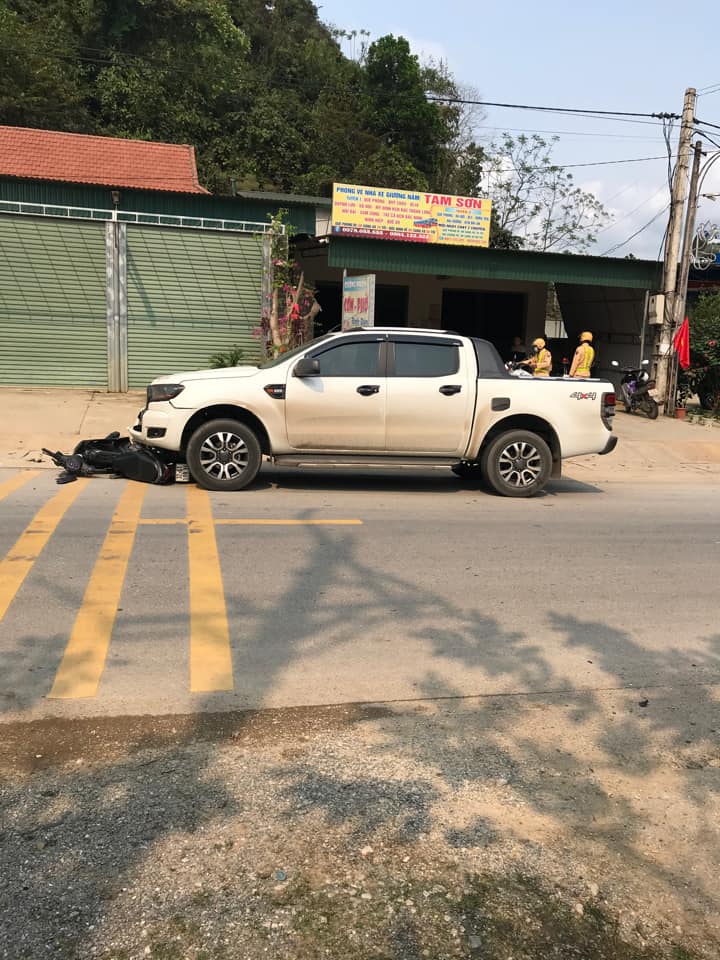 Hiện trường vụ tai nạn