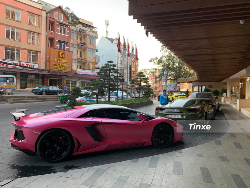Được biết đoàn siêu xe di chuyển từ Sài thành vào đêm tối ngày 9 tháng 3 và đến rạng sáng ngày 10 tháng 3 có mặt tại thành phố ngàn hoa của tỉnh Lâm Đồng. Trong số này có đến 3 chiếc siêu xe Ferrari 488 GTB, ngoài ra là Ferrari 812 Superfast, Ferrari 458 Italia, McLaren 720S Spider, Lamborghini Aventador LP700-4, Audi R8 V10 Plus, hay Bentley Bentayga, Mini Cooper Convertible.
