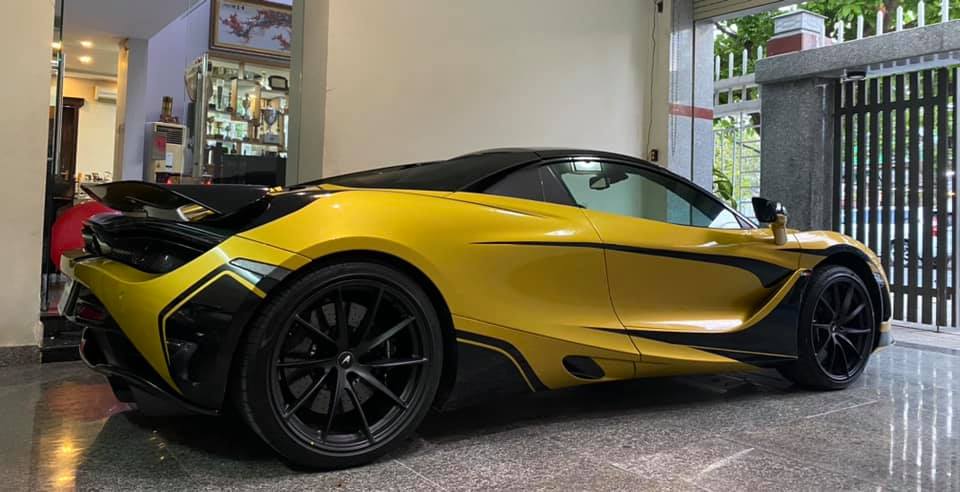 McLaren 720S Spider màu vàng Solis Elite được chủ nhân Đà Nẵng khoác bộ áo lạ mắt McLaren 720S Spider màu vàng Solis Elite được chủ nhân Đà Nẵng khoác bộ áo lạ mắt