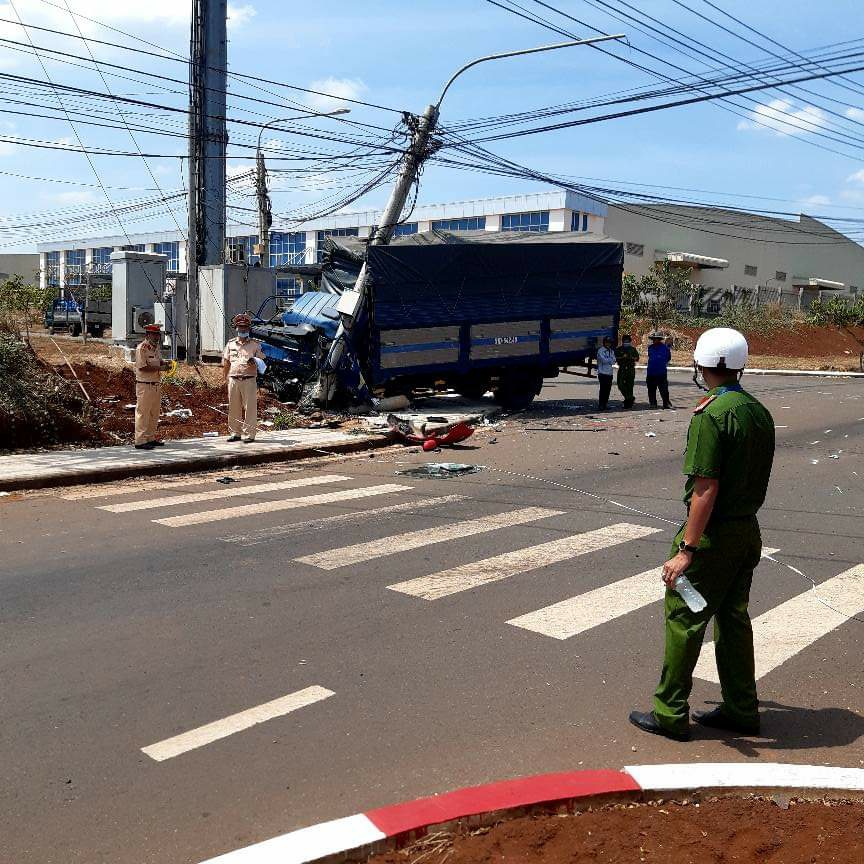 Hiện trường vụ tai nạn