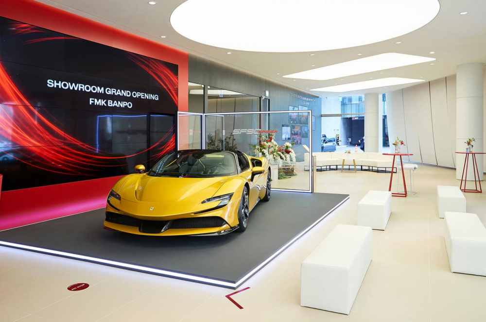 Siêu xe mui trần Ferrari SF90 Spider đầu tiên đến Hàn Quốc Siêu xe mui trần Ferrari SF90 Spider đầu tiên đến Hàn Quốc