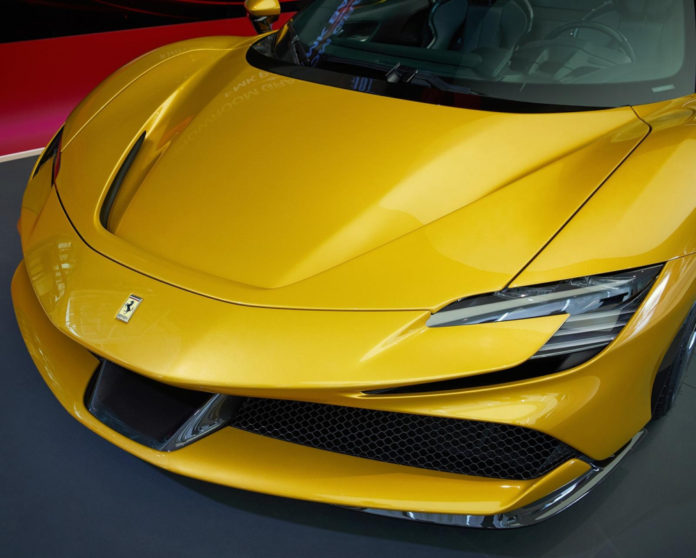 Thiết kế của siêu xe mui trần Ferrari SF90 Spider Thiết kế của siêu xe mui trần Ferrari SF90 Spider