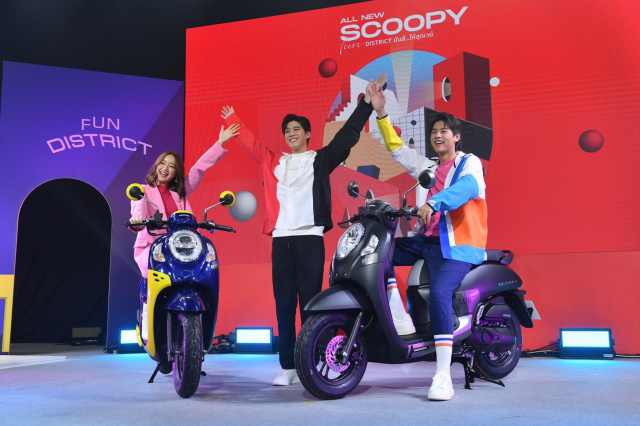 Honda Scoopy 2021 ra mắt tại Thái Lan