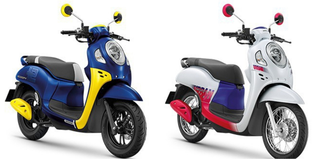 Bộ màu hoàn toàn mới trên Honda Scoopy 2021