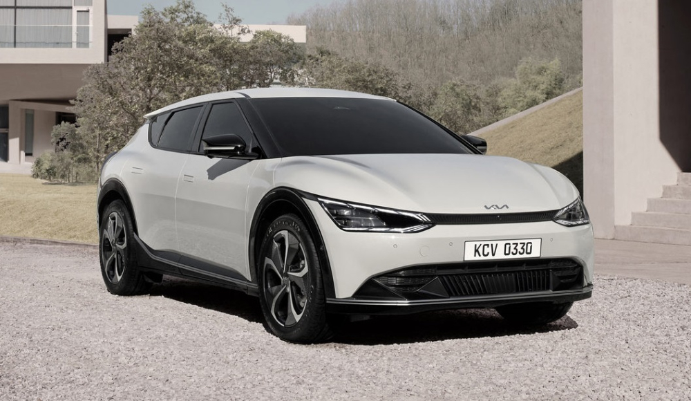 Cận cảnh thiết kế đầu xe của Kia EV6