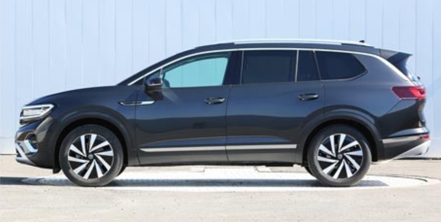 Volkswagen Talagon có kích thước lớn Volkswagen Talagon có kích thước lớn