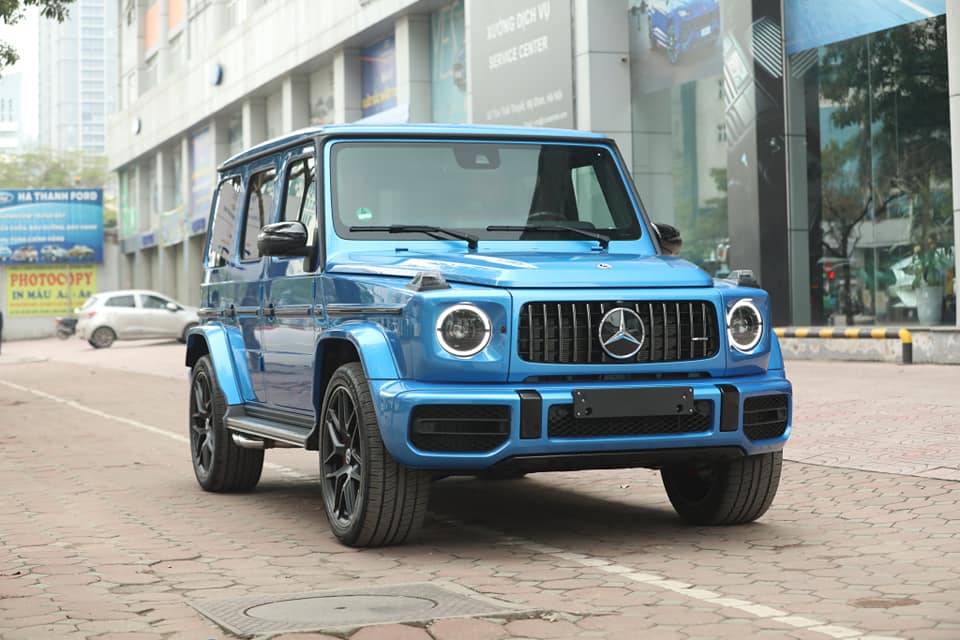 Chiếc Mercedes-AMG G63 này có màu sơn khiến nhiều người liên tưởng đến xe của Cường Chiếc Mercedes-AMG G63 này có màu sơn khiến nhiều người liên tưởng đến xe của Cường Đô-la
