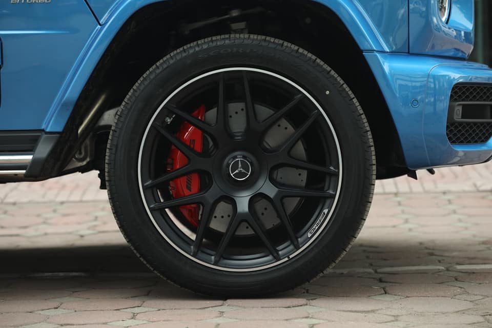 Bộ mâm đa chấu kép sơn đen mờ của phiên bản Mercedes-AMG G63 Edition One Bộ mâm đa chấu kép sơn đen mờ của phiên bản Mercedes-AMG G63 Edition One