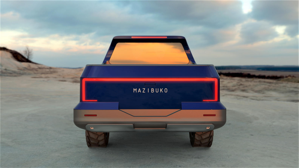 Đu&ocirc;i xe&nbsp;của&nbsp;Mazibuko M1B