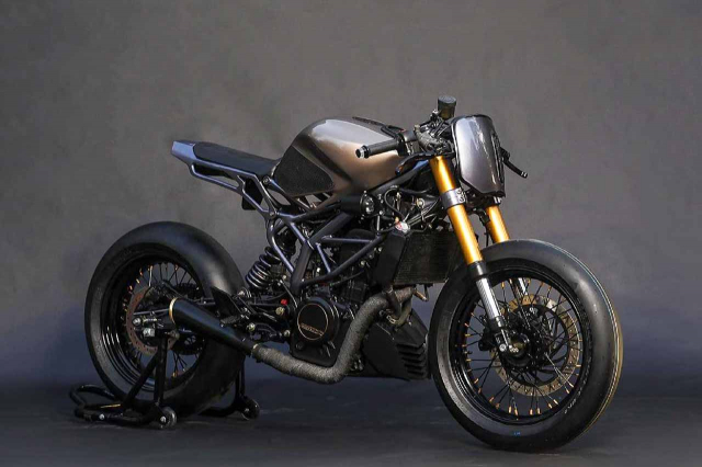 Kiểu dáng Flat Track Racer đẹp mắt trên bản độ