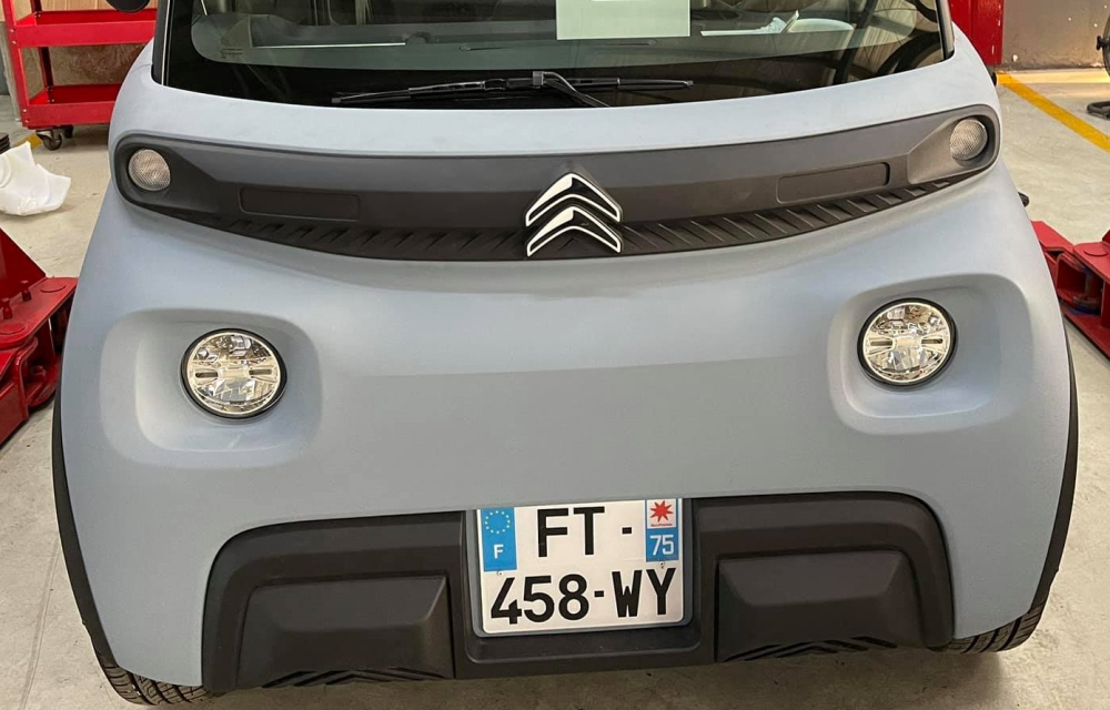 Citroen Ami được trang bị cụm pin 5,5 kWh giúp xe có thể chạy quãng đường dài 70 km Citroen Ami được trang bị cụm pin 5,5 kWh giúp xe có thể chạy quãng đường dài 70 km