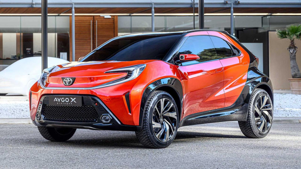 Phía trước của Toyota Aygo X Prologue