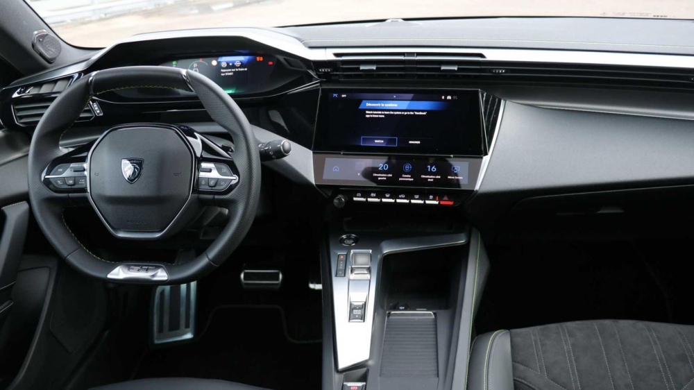 Peugeot 308 2021 dùng màn hình cảm ứng 10 inch tiêu chuẩn