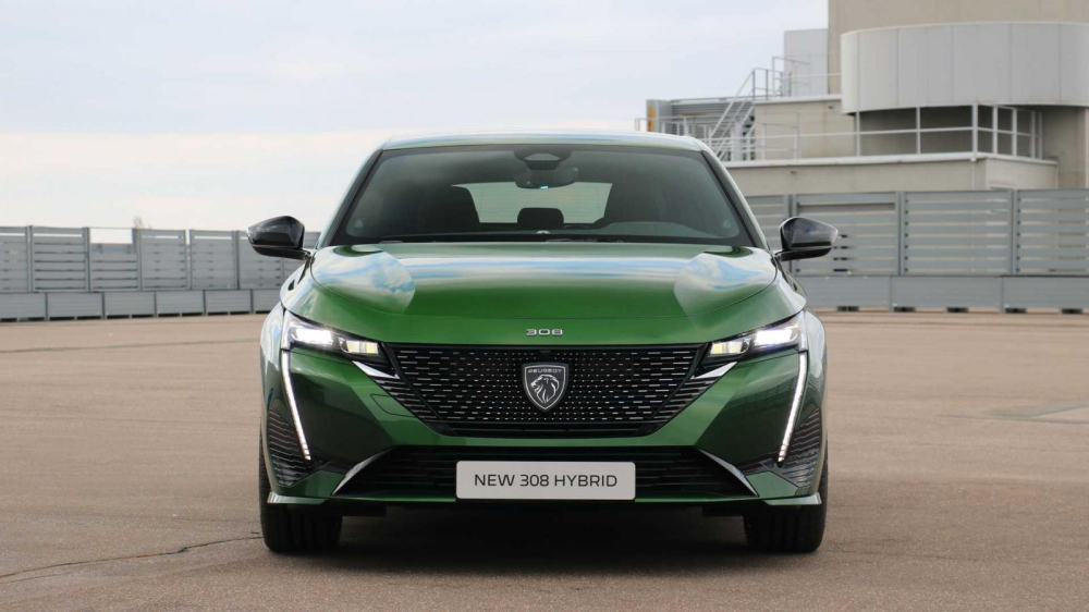 Cận cảnh đầu xe của Peugeot 308 2021