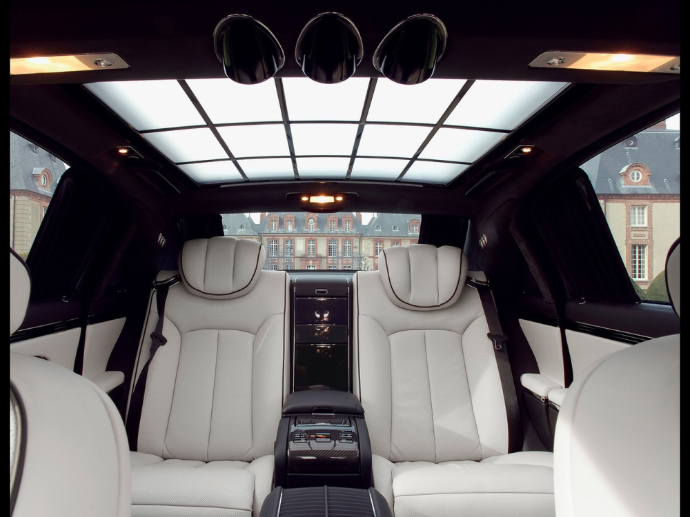 Nội thất 1 chiếc xe Maybach 62S Nội thất 1 chiếc xe Maybach 62S