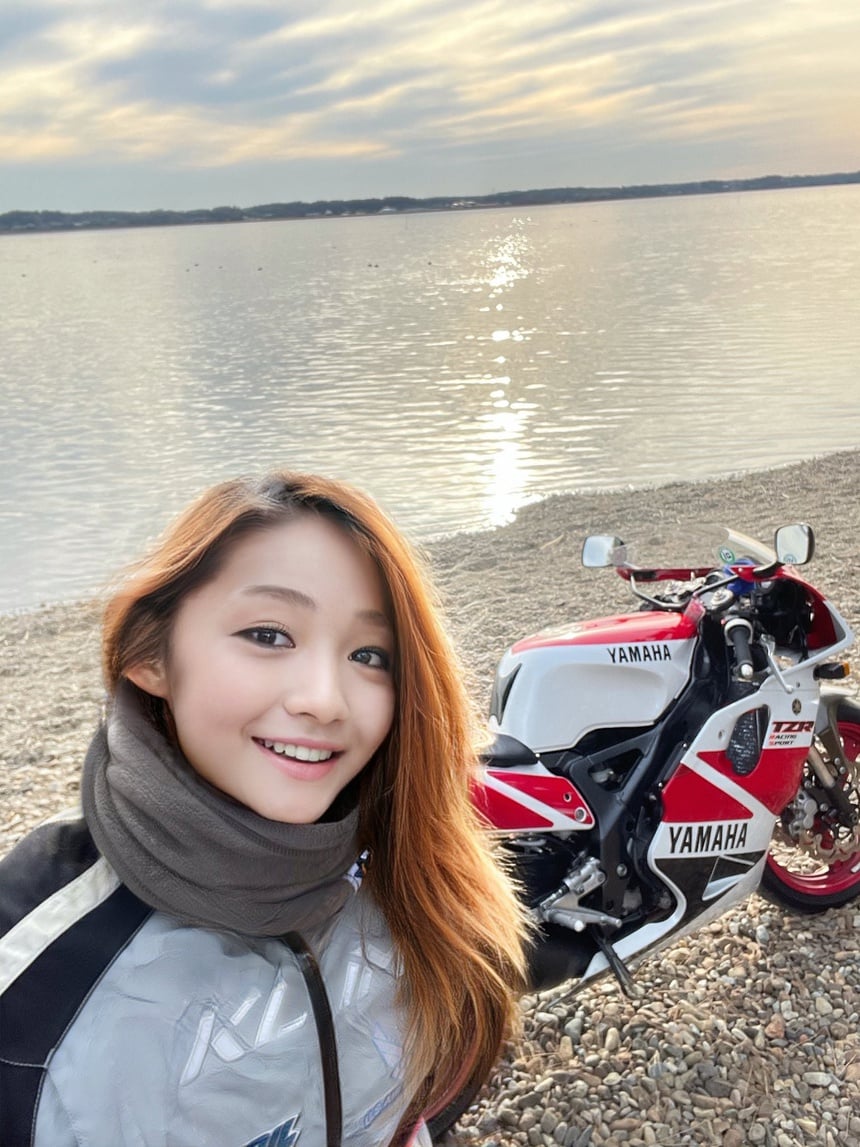 Hot girl biker nổi tiếng tại Nhật Bản Hot girl biker nổi tiếng tại Nhật Bản