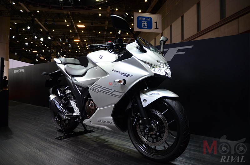 Suzuki Gixxer SF 250 2021 từng được giới thiệu tại triển lãm