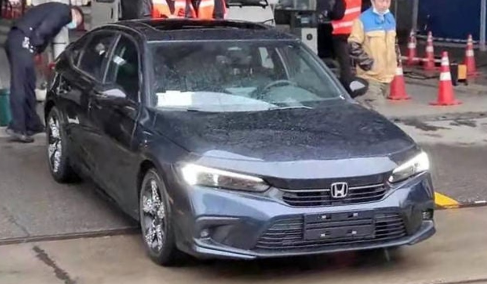 Honda Civic 2022 bị bắt gặp trên đường phố Bắc Kinh