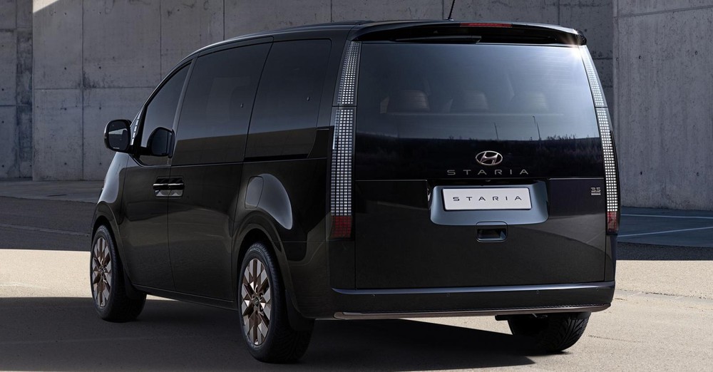 Thiết kế đằng sau của Hyundai Staria