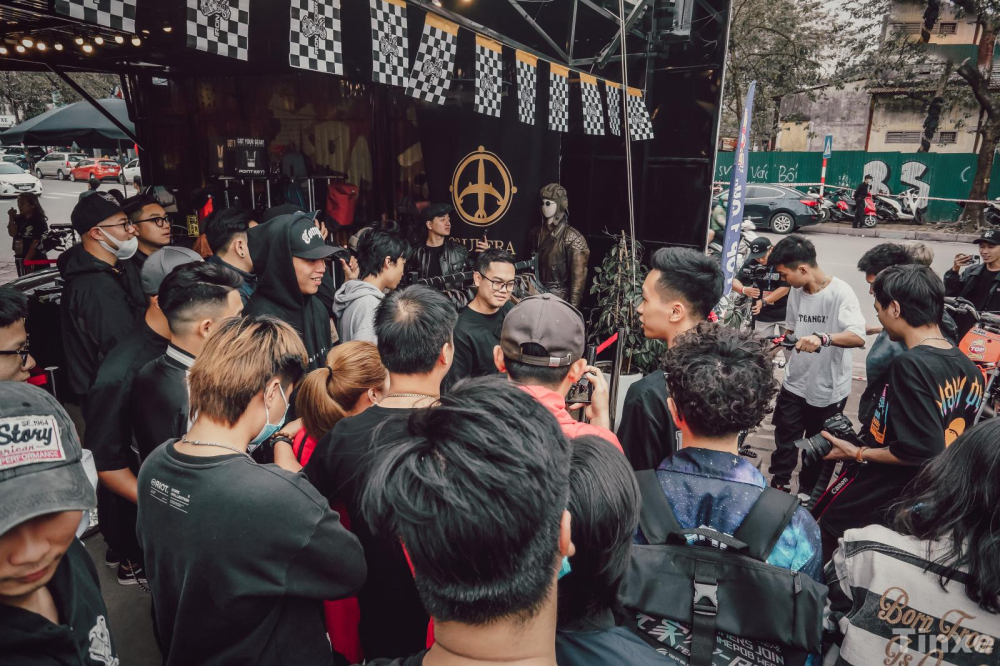 Sự kiện thu hút được đông đảo các biker đến từ khắp miền Bắc