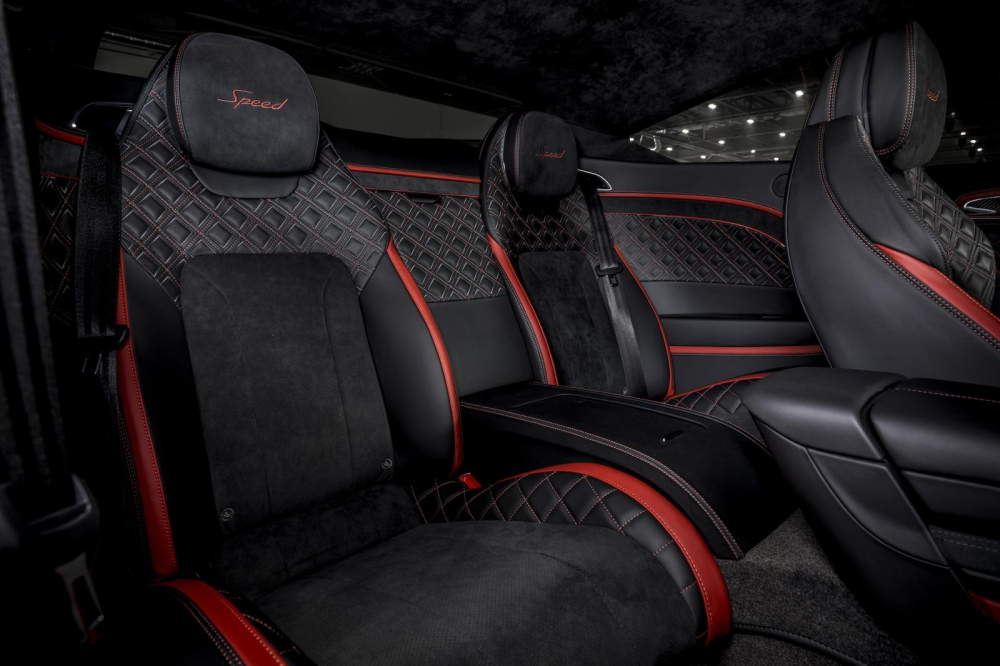 Ghế sau của Bentley Continental GT Speed 2021