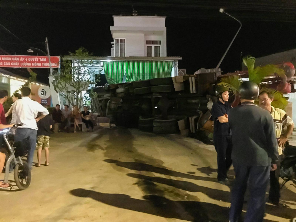 Hiện trường vụ tai nạn