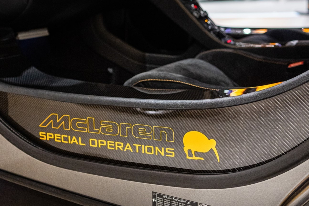 Bậc cửa có tên MSO và chim Kiwi hoàn thành màu cam