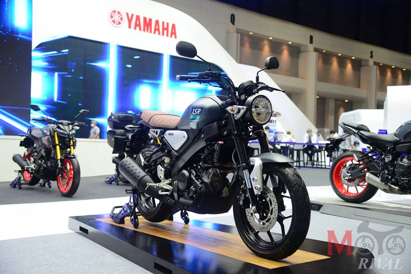 Thế hệ mới của Yamaha XSR155 sở hữu nhiều chi tiết m&agrave;u đẹp mắt