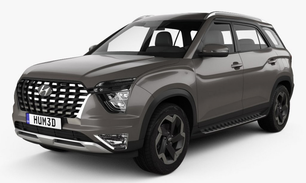 Hyundai Alcazar 2021 rò rỉ ảnh nóng