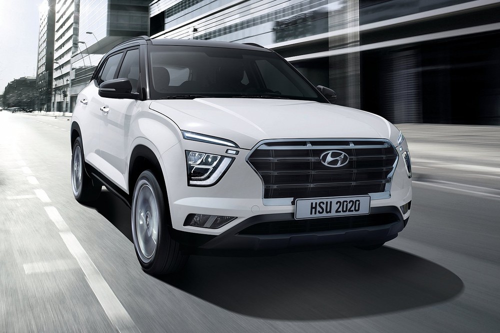 Thiết kế đầu xe của Hyundai Creta