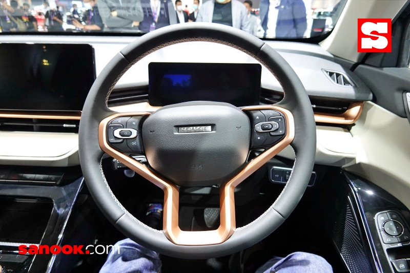 Vô lăng đa chức năng của Haval H6 Hybrid 2021