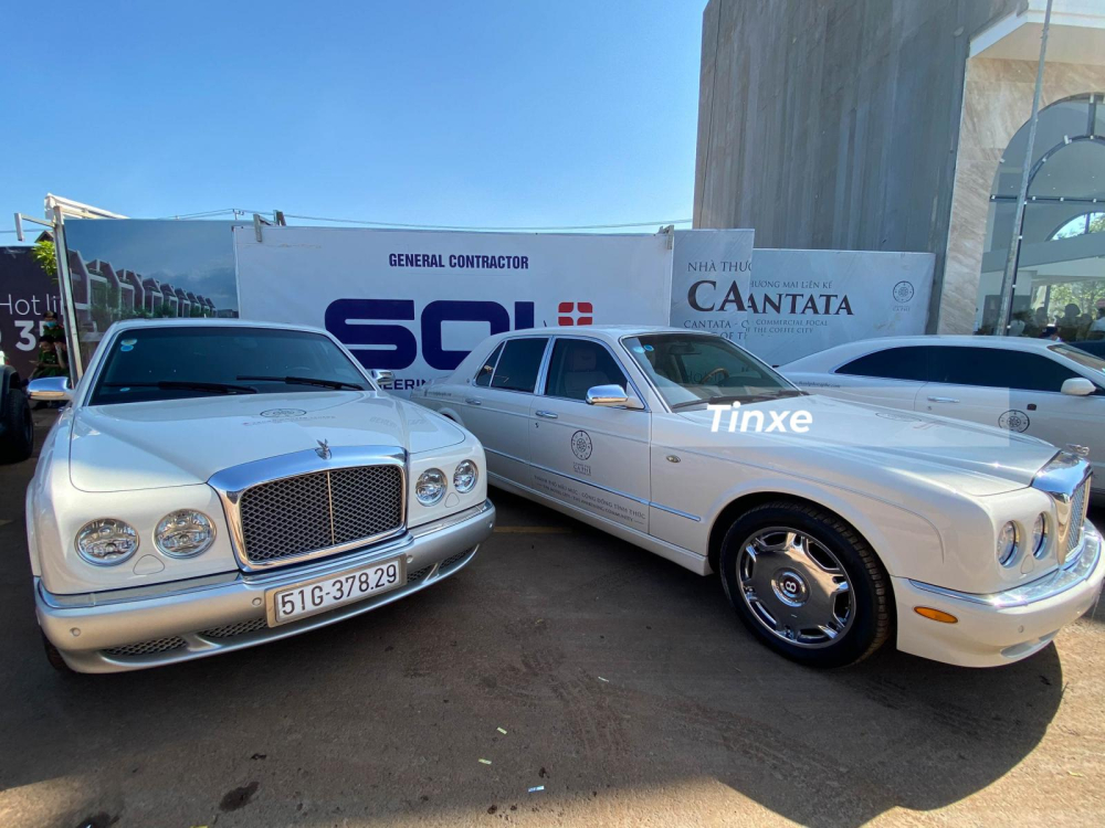 Bentley Arnage rất hay được ông Đặng Lê Nguyên Vũ sử dụng trong các công việc đi lại hằng ngày ở Sài thành