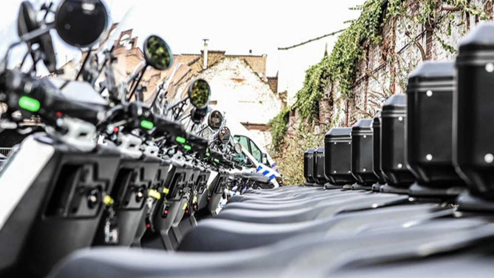 Phiên bản cảnh sát của NIU NQi Pro có thêm khá nhiều phụ kiện Phiên bản cảnh sát của NIU NQi Pro có thêm khá nhiều phụ kiện