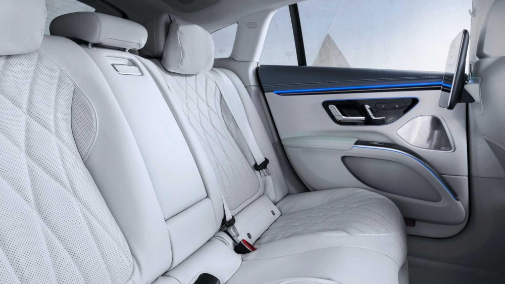 H&agrave;ng ghế ph&iacute;a sau của&nbsp;Mercedes EQS 2022