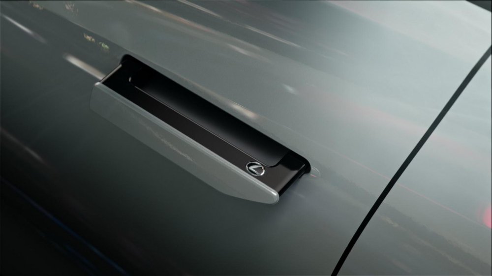 Tay nắm cửa có thể bật lên, thụt xuống của Lexus LF-Z Electrified Concept