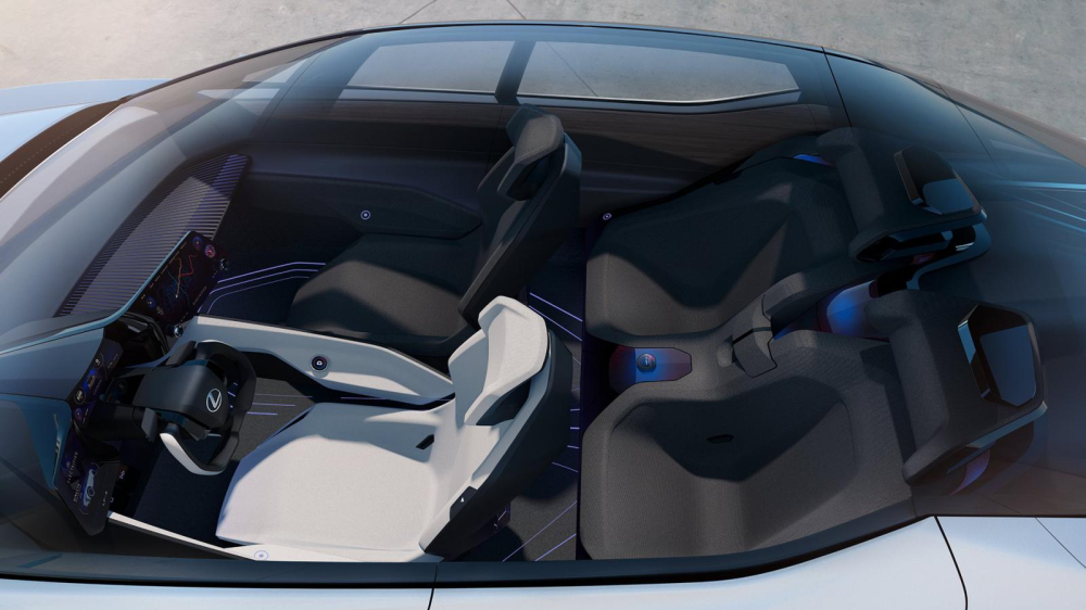 Lexus LF-Z Electrified Concept được trang bị nội thất 4 chỗ theo phong cách tối giản