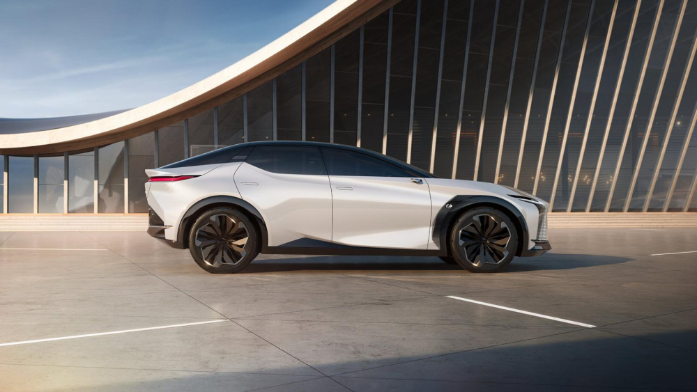 Lexus LF-Z Electrified Concept sở hữu kiểu dáng SUV lai coupe mượt mà