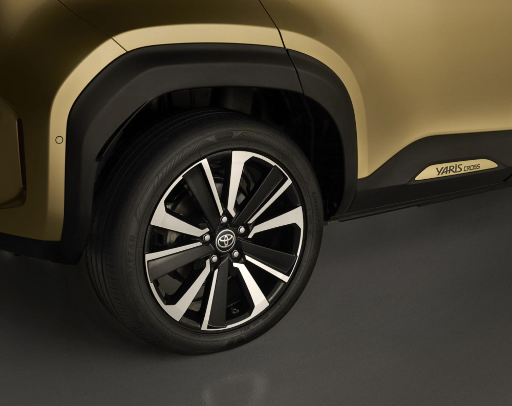 Vành của Toyota Yaris Cross Adventure 2021 với gói Premiere Edition
