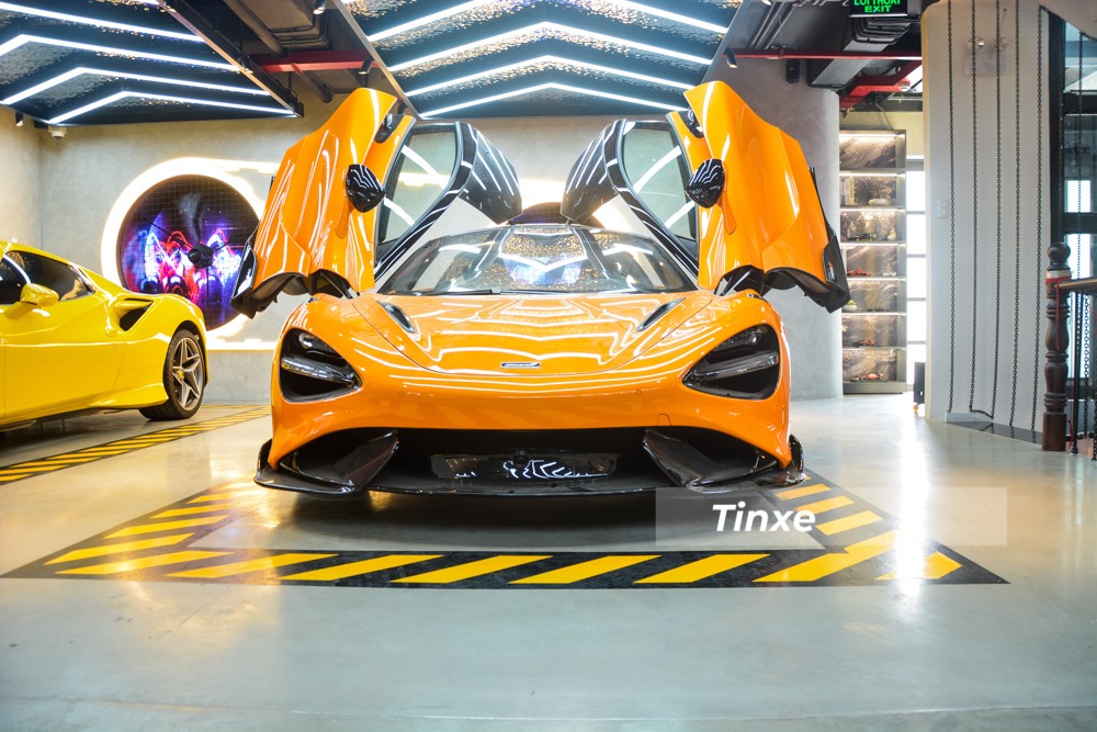 Còn đây là diện mạo McLaren 765LT độc nhất Việt Nam hiện nay