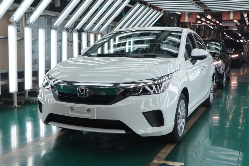 Ngày 27/1/2021, chiếc ô tô Honda thứ 100.000 được xuất xưởng tại Việt Nam chính là Honda City mới.