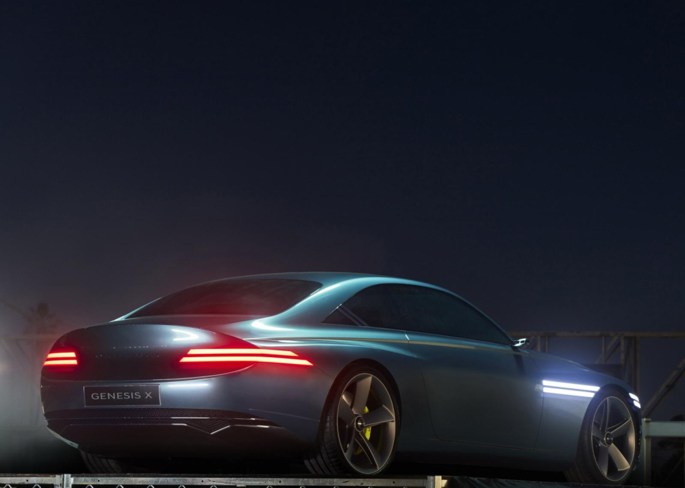 Genesis X Concept nhìn từ phía sau