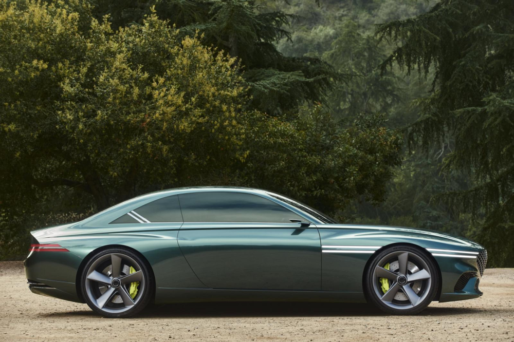 Thiết kế bên sườn của Genesis X Concept