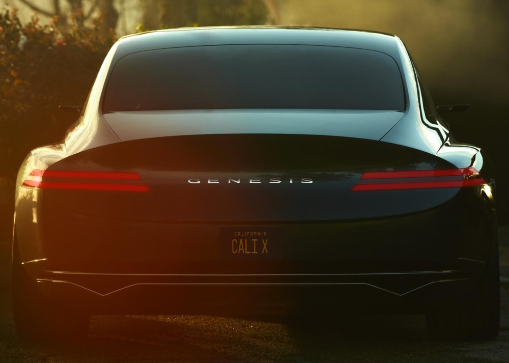Thiết kế đuôi xe của Genesis X Concept